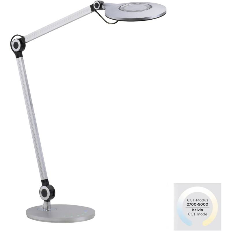 Just Light. Schreibtischleuchte Niklas Schwarz 78 x 51 cm von Just Light.