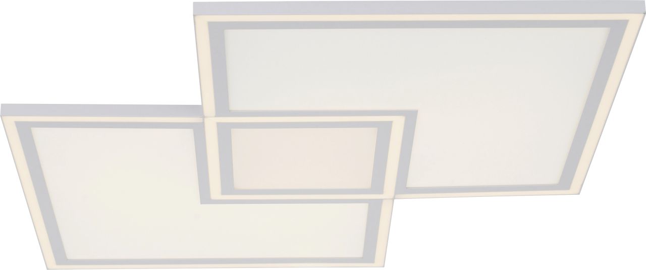 JustLight CCT LED Deckenleuchte Edging weiß 67 x 67 cm dimmbar JustLight CCT LED Deckenleuchte Edging weiß 67 x 67 cm dimmbar von Just Light.