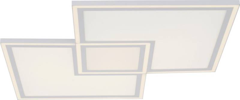 JustLight CCT LED Deckenleuchte Edging weiß 67 x 67 cm dimmbar von Just Light.