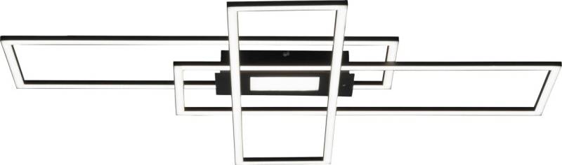 JustLight LED CCT Deckenleuchte Asmin schwarz 99 x 69,5 cm dimmbar von Just Light.