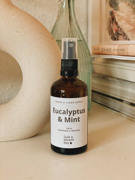 Just a decent day Raumspray mit Duft - Eucalyptus & Mint von Just a decent day