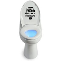 Aim Like A Jedi Not Stormtrooper Toilette Badezimmer Wc Aufkleber - Lustiger Humor Wand Laptop Ipad Fenster von JustBlingit30