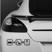 Auto-Handbremse-Drift-Logo Zitieren Motto Auto Stoßstange Fahrzeug Aufkleber - Lustige Humor Van Bike Motorrad Laptop Ipad Fenster Wand Fast Furious von JustBlingit30