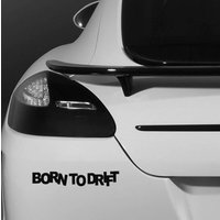 Born To Drift - Racer Logo Zitieren Motto Auto Stoßstange Fahrzeug Aufkleber Lustige Humor Van Bike Motorrad Laptop Ipad Fenster Wand Fast Furious von JustBlingit30