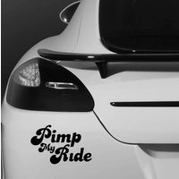 Pimp Mein Ride Angebot Motto Zeichen Logo Auto Stoßstange Fahrzeug Aufkleber - Lustige Humor Van Fahrrad Wand Laptop Ipad Fenster von JustBlingit30