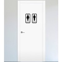 Sehr Geehrte Damen Und Herren Bad Wc Tür Zeichen Logo Aufkleber Abziehbild - Lustige Humor Intel Van Bike Motorrad Boot Laptop Ipad Fenster Wand Sehr Geehrte Damen Und Herren Bad Wc Tür Zeichen Logo Aufkleber Abziehbild - Lustige Humor Intel Van Bike Motorrad Boot Laptop Ipad Fenster Wand von JustBlingit30