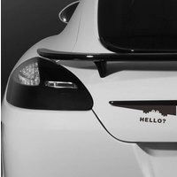 Spähen Monster Hallo Zitat Motto Zeichen Logo Auto Stoßstange Fahrzeug Aufkleber - Lustige Humor Van Fahrrad Wand Laptop Ipad Fenster von JustBlingit30