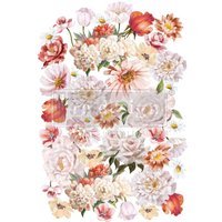 Hübsch in Pfirsich Dekor Transfer, Redesign Mit Prima - Blumen, Rosa, Pfirsich von JustLikeHomeInterior