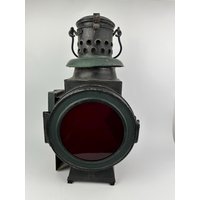 Alte Eisenbahnlampe Bzw Leuchte Sammlerstück Alte Eisenbahnlampe Bzw Leuchte Sammlerstück von JustRestoreVintage