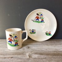 2 Teiliges Set - Zwerge Kinder Servier von JustSmashingDarling