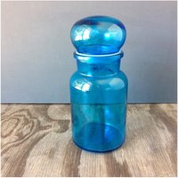 Mittelblaue Apothekerglas - Made in Belgium von JustSmashingDarling