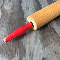 Roter Griff Nudelholz von JustSmashingDarling