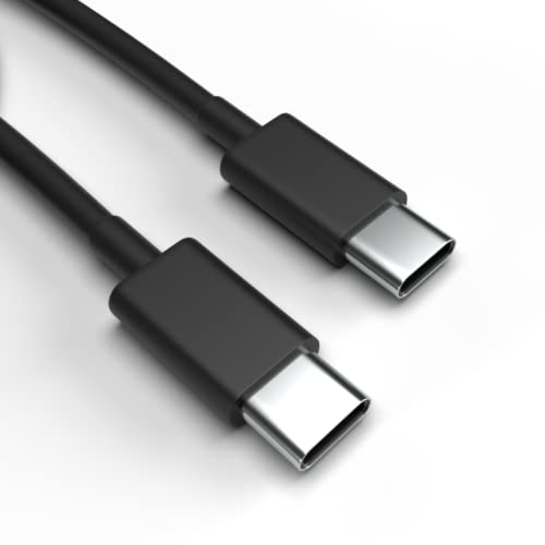 Justcom USB-C Ladekabel für BlackBerry KEY2 Schwarz 1 m Handy Schnellladekabel Datenkabel von Justcom