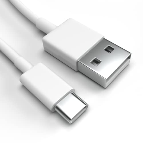 Justcom USB-C Ladekabel für Google Pixel 7a Weiß 1 m Handy Schnellladekabel Datenkabel von Justcom