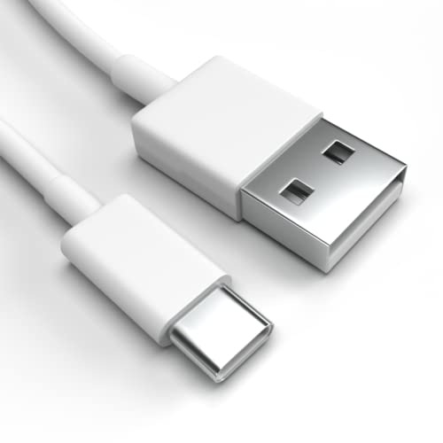 USB-C Ladekabel für Huawei P30 Pro New Edition Weiß 50 cm Handy Schnellladekabel Datenkabel von Justcom