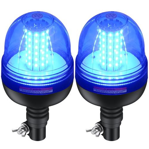 Justech 2x 60 SMD LED Rundumlicht Warnleuchten mit E-Mark Justech 2x 60 SMD LED Rundumlicht Warnleuchten mit E-Mark von Justech