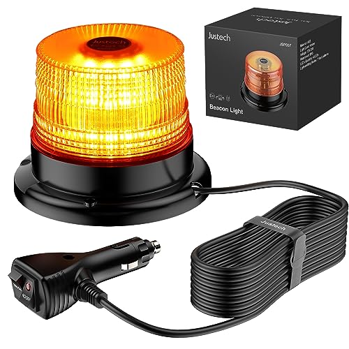 Justech 40 LED Rundumleuchte Blitzleuchte 7 modus mit 5m Netzkabel Doppelter Schraube 12/24V Amber Warnleuchte Magnetische Notfallblinklampe Wiederherstellungswarnung gelbes Licht der Decke Justech 40 LED Rundumleuchte Blitzleuchte 7 modus mit 5m Netzkabel Doppelter Schraube 12/24V Amber Warnleuchte Magnetische Notfallblinklampe Wiederherstellungswarnung gelbes Licht der Decke von Justech