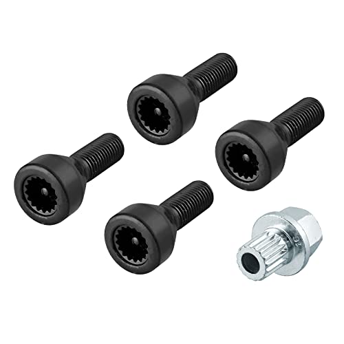 Justech Sicherheits-Radschrauben-Muttern-Set M12 x 1,5, kompatibel mit BMW, 36136786419, 36131180882, 36136764057 Justech Sicherheits-Radschrauben-Muttern-Set M12 x 1,5, kompatibel mit BMW, 36136786419, 36131180882, 36136764057 von Justech