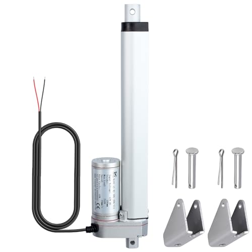 Justech Linear Actuator Motor Linearantrieb Linearmotor Verstellantrieb Toröffner 12v DC 750N 200mm von Justech