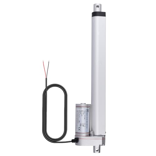 Justech Linearmotor Verstellantrieb Toröffner Linear Actuator Motor 12v DC 750N 250mm Lineartechnik Electric Motor Putter Gleichstrommotor Elektro Zylinder Schubstangenmotor für Auto Möbel usw. von Justech