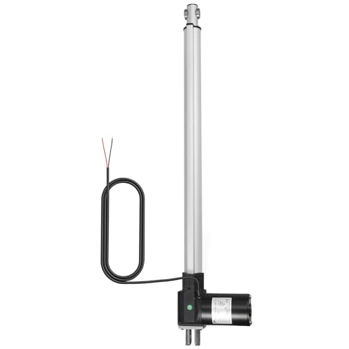 Justech Linearmotor Verstellantrieb Toröffner Linear Actuator Motor DC 24V 6000N 500mm Lineartechnik Electric Motor Putter Gleichstrommotor Elektro Zylinder Schubstangenmotor für Auto Möbel usw. von Justech
