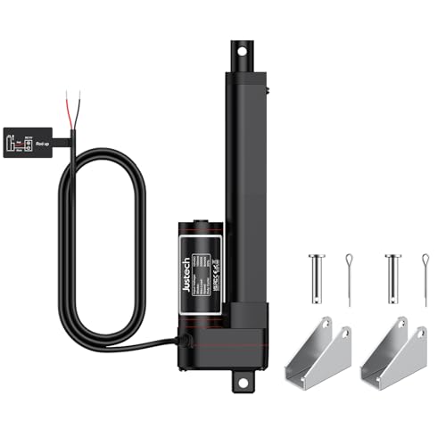 Justech Lineartechnik-Aktuatoren 150mm/6in Linearantrieb 2000N/450LBS Linear Actuator IP65 Lineartechnik 8mm/s Motor Linearmotor Electric Motor Putter Gleichstrommotor für Elektrischer Maschinen von Justech