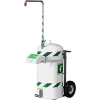 Justrite® Mobile Körper-/Augendusche-Kombination J40K45G Hughes, Wärmeisolierung, 114-Liter-Tank von Justrite®