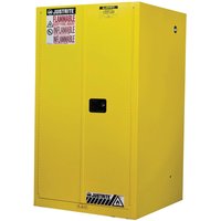 Justrite® Brandschutzschrank Classic Sure-Grip® FM, HxBxT 1.650 x 860 x 860 mm, 2 Fachböden, selbstschließend von Justrite®