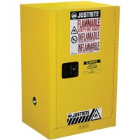 Justrite® Brandschutzschrank Compac Sure-Grip® FM, HxBxT 1.120 x 590 x 460 mm, 1 Fachboden, selbstschließend von Justrite®