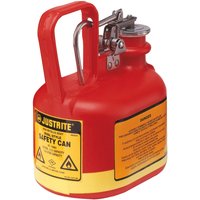 Justrite® HDPE-Sicherheitsbehälter Typ I, rot, 2 Liter von Justrite®