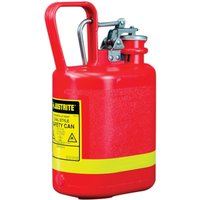 Justrite® HDPE-Sicherheitsbehälter Typ I, rot, 4 Liter von Justrite®