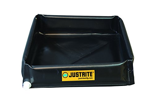 Flexibles Tablett, 914mm x 152mm x 914mm, Schwarz von Justrite