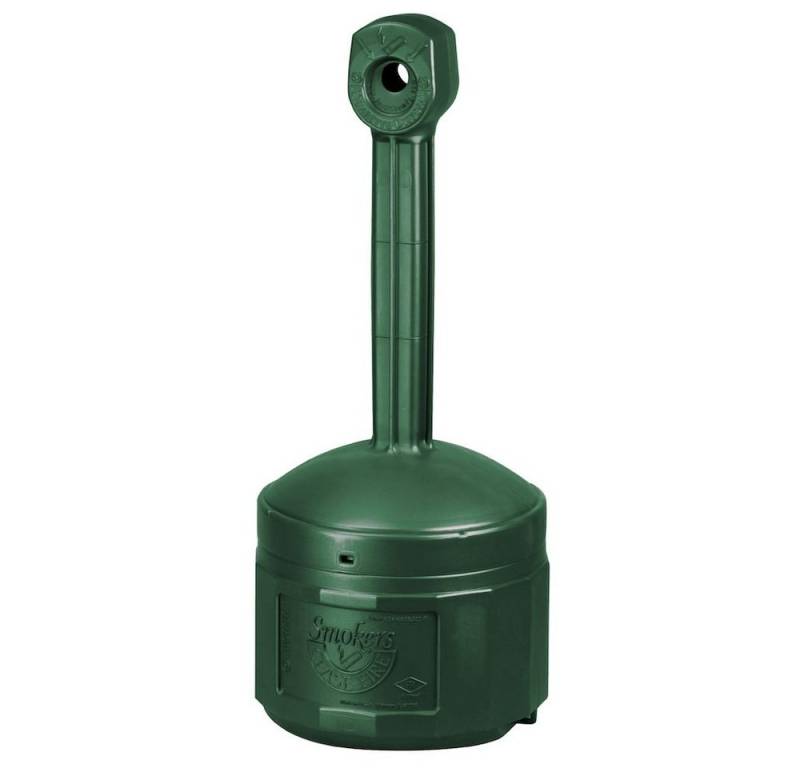 Justrite Aschenbecher Justrite Sicherheits-Standascher Smoker Cease Fire® Kunststoff Schwarz von Justrite