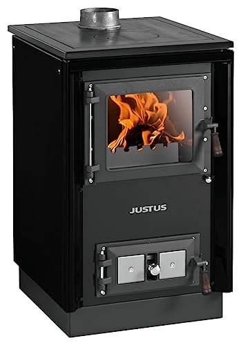 Justus 1862 11 Rustico-50 2.0 Küchenofen Schwarz/A von Justus