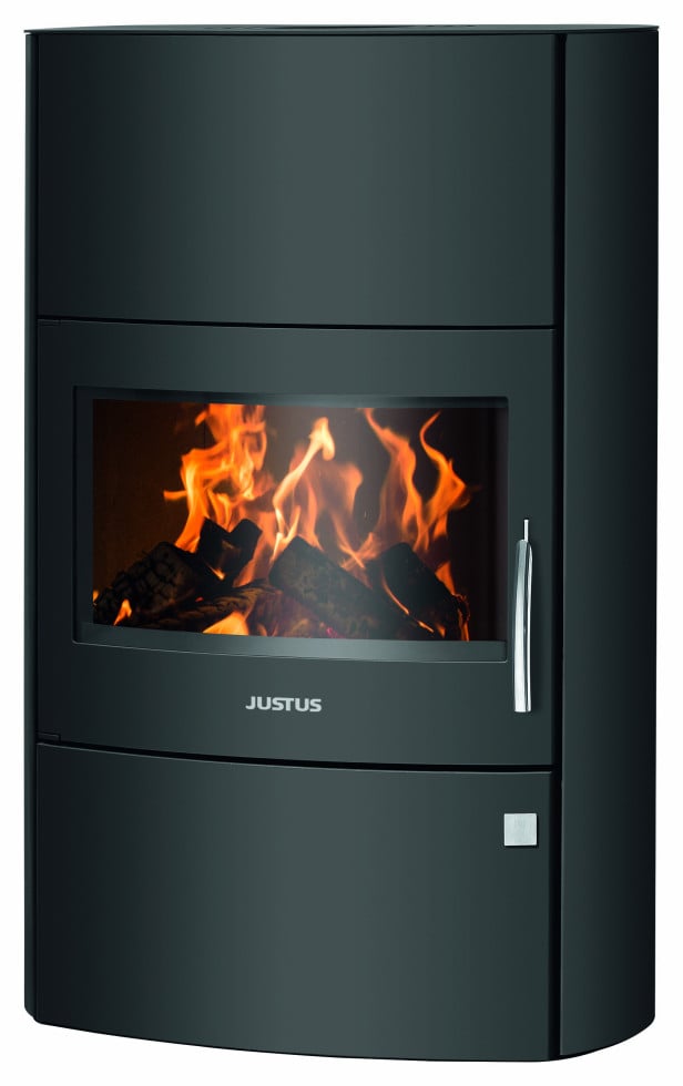 Justus Kaminofen Agero W+ Stahl schwarz 7 kW Justus Kaminofen Agero W+ Stahl schwarz 7 kW von Justus