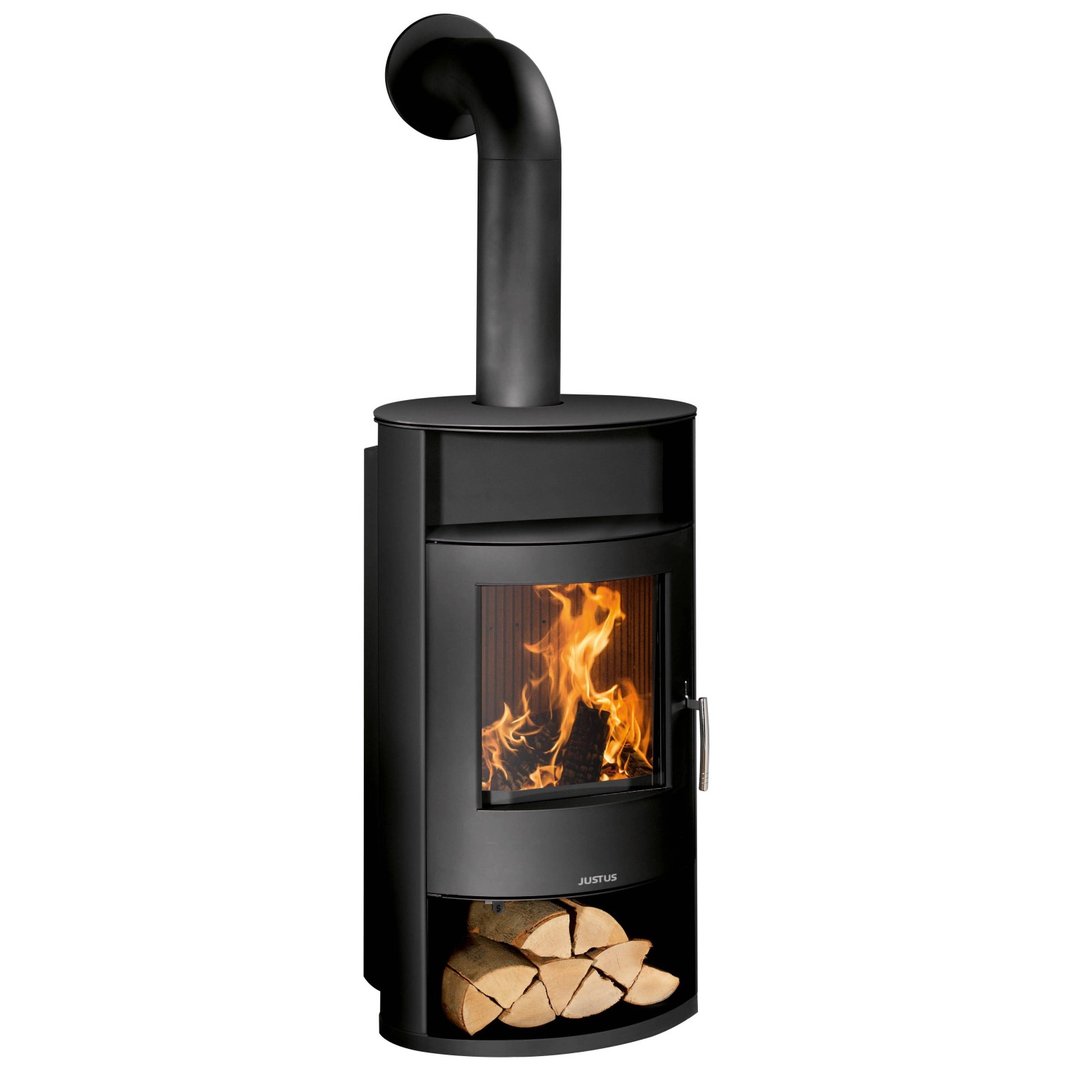 Justus Island Aqua Kaminofen Stahl Schwarz 10 kW wasserführend Justus Island Aqua Kaminofen Stahl Schwarz 10 kW wasserführend von Justus