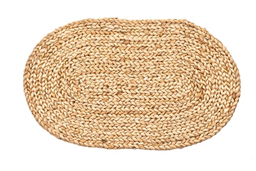 Jute & Co. Fußmatte aus Naturjute, oval, 48 x 78 cm von Jute & Co.