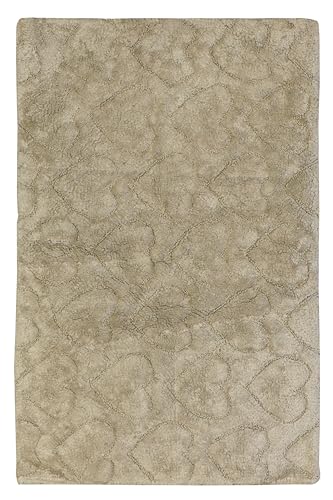 Jute & Co. Bad Mailand Teppich, Farbe, 100% Baumwolle, beige, one Size von Jute
