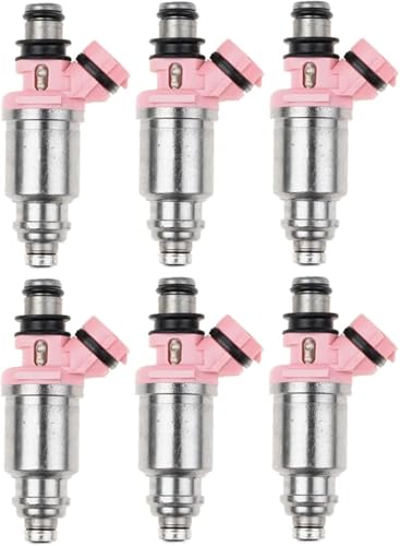 Austausch der Einspritzdüse Kraftstoff Injektor Für Landcruiser 1FZ-FE FZJ70 FZJ75 FZJ80 Kraftstoff Injektoren(6 pcs) von Juvra