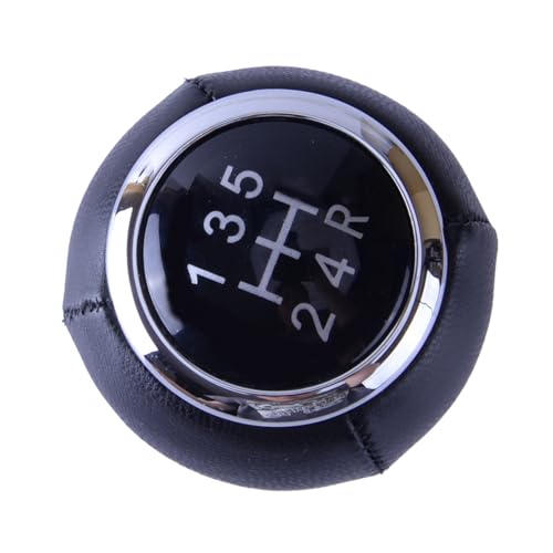 Juvra Auto-Schaltknauf 35022AG042 5 für Speed ​​Black Car Front-Schaltknauf von Juvra