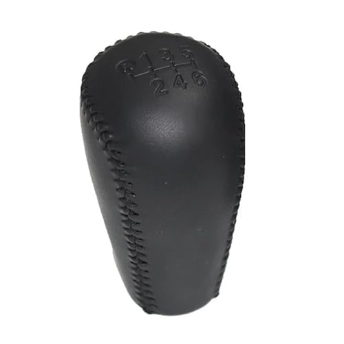 Juvra Auto-Schaltknauf 5/6 für Speed ​​Leder Auto Schaltknauf Kopf Leder Schalthebel Abdeckung Hebel Stick Kompatibel für mit für Hilux für Vigo für KUN26 MK6 2004-2011 2012 2013 2014(6 Speed) von Juvra