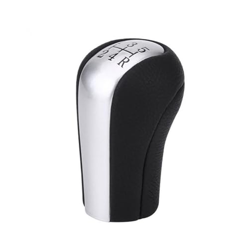 Juvra Auto-Schaltknauf 5/6 für Speed ​​MT Mattes PU-Leder-Auto-Schaltknauf, für Corolla für RAV4 für Verso für Yaris(5-Speed) von Juvra