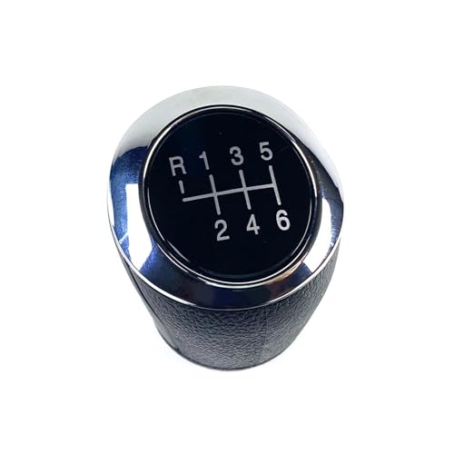 Juvra Auto-Schaltknauf 5 6 Für Geschwindigkeit Auto MT Schaltknauf Hebel Shifter Stick Kopf Für Chevrolet Für Aveo Für Sonic t300 2012-2017 Zubehör 24108036(6 Speed) von Juvra