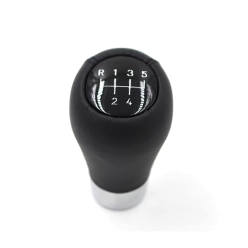 Juvra Auto-Schaltknauf 5 6 für Geschwindigkeit Auto Schaltknauf Kopf Stick Shifter Hebel HandBall für E36 E46 E87 für E30 X5 e53 E34 E92 X1 X3(5Speed) von Juvra