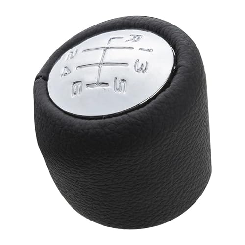 Juvra Auto-Schaltknauf 6 für Geschwindigkeit für Chromkappe Schwarzer Charakter für Renault für Laguna II 2 Mk2 2001–2007 Auto Leder Schaltknauf Hebel Stick Handballkopf Juvra Auto-Schaltknauf 6 für Geschwindigkeit für Chromkappe Schwarzer Charakter für Renault für Laguna II 2 Mk2 2001–2007 Auto Leder Schaltknauf Hebel Stick Handballkopf von Juvra