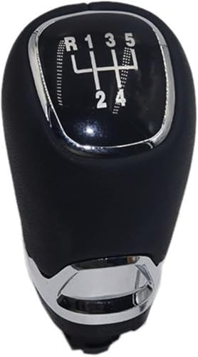 Juvra Auto-Schaltknauf Auto 5/6 Gang Schaltknauf Schalthebel Schalthebelkopf Griff Gaitor Boot Cover für Skoda für Fabia 2 II MK2 für Combi Scout 2007-2014(5 Speed) von Juvra