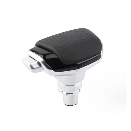 Juvra Auto-Schaltknauf Auto-Automatikgetriebe-Schaltkopf-Schaltknauf Kompatibel für mit für Freelander 2 2007 2008 2009 2010 2011 2012 2013 2014 2015(Schwarz) von Juvra