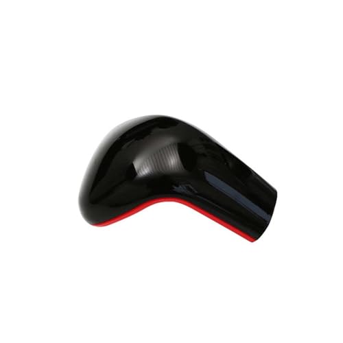 Juvra Auto-Schaltknauf Auto Innen Getriebe Shift Kopf Abdeckung Dual Farbe Klebte Trim Für Toyota Für Corolla 2019 2020 2021 zubehör(Black Red) von Juvra