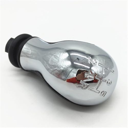 Juvra Auto-Schaltknauf Auto-Schaltknauf, Chrom, Schaltknauf, Schalthebelhülsenadapter für Citroen für Picasso für Saxo für Xsara für Elysee C2 C3 C4 C5 C8(Gear Knob) von Juvra