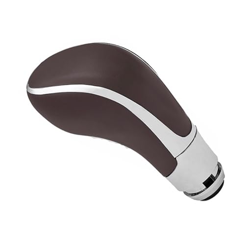 Juvra Auto-Schaltknauf Auto Schaltknauf PU für Opel Insignia/Buick Regal Innenteile Braun/Schwarz(Braun) von Juvra